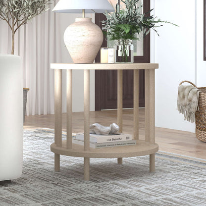 Phoebe Round End Table
