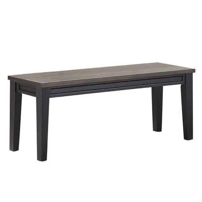 Steve Silver Furniture - RAVEN NOIR DINING BENCH - Dark Brown Wood - Benches - Additional View 6
