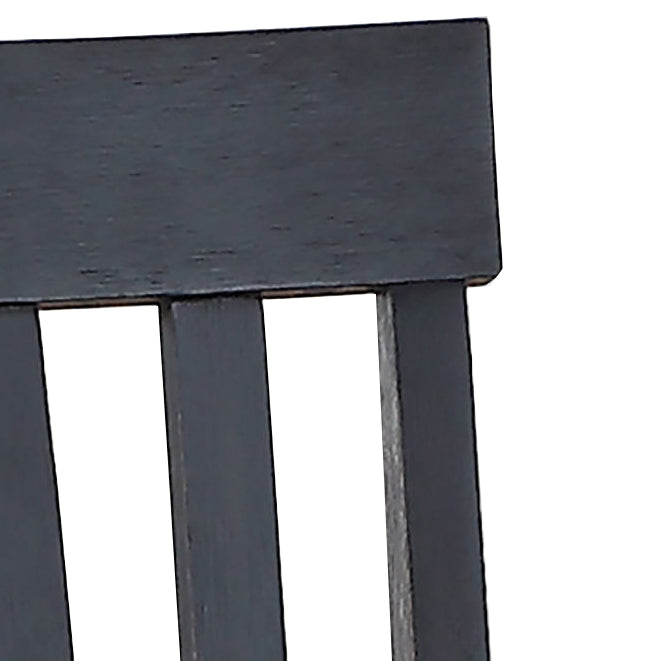 Steve Silver Furniture - RAVEN NOIR SIDE CHAIR - Dark Brown Wood - Chairs - Additional View 4