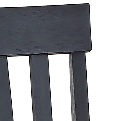 Steve Silver Furniture - RAVEN NOIR SIDE CHAIR - Dark Brown Wood - Chairs - Additional View 4