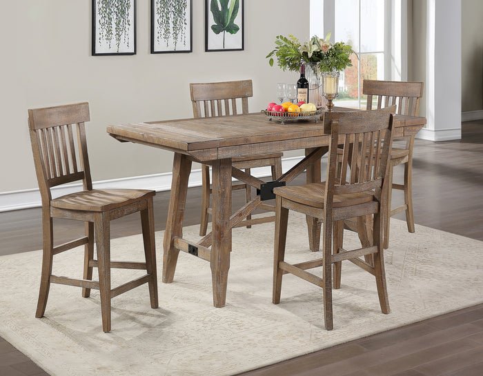 Riverdale Counter Chair - Dark Brown