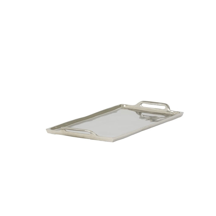 Rorik raw nickel large decorative tray with handles now only €59.95 save 22-Renaissance Design Studio