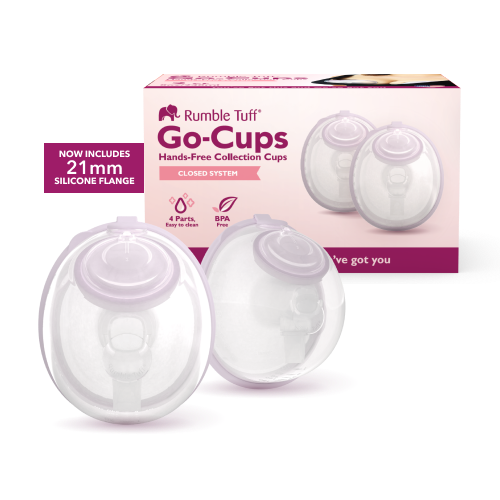 Rumble Tuff Go-Cups Hands-Free Collection Cups