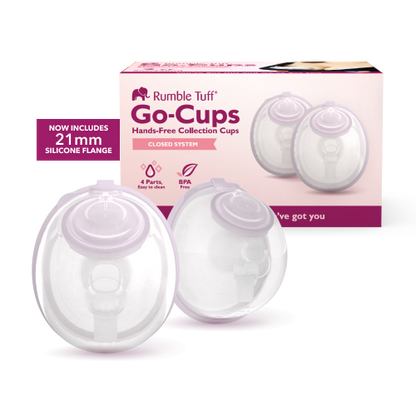 Rumble Tuff Go-Cups Hands-Free Collection Cups
