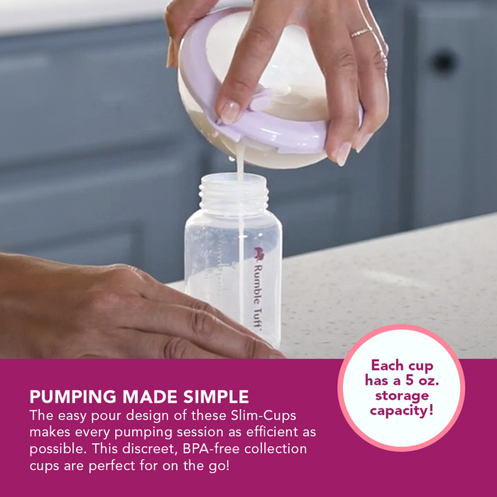 Rumble Tuff Slim-Cups Hands-Free Collection Cups