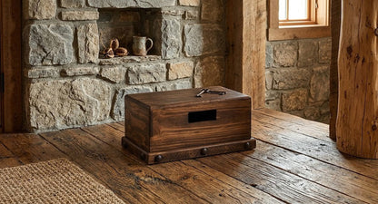 RUSTIC FOOTSTOOL
