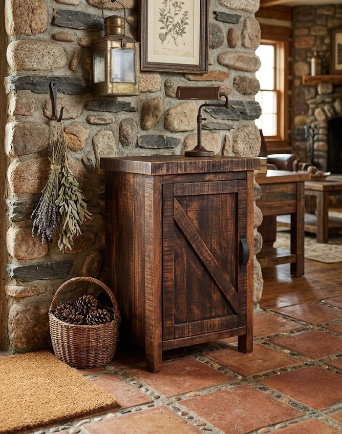 RUSTIC RANCH NIGHTSTAND