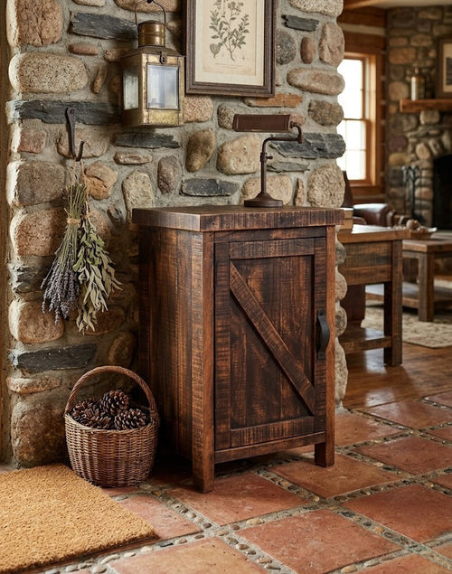 RUSTIC RANCH NIGHTSTAND