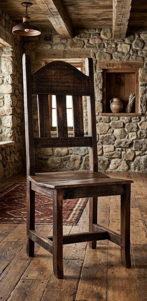RUSTIC TX CHAIR