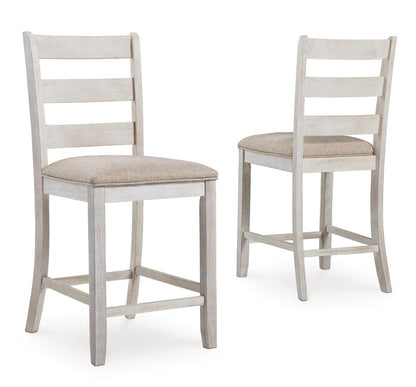 Skempton Counter Height Bar Stool with Back (Set of 2)