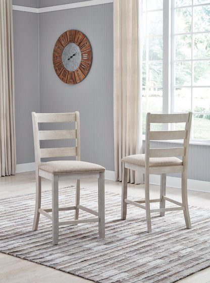 Skempton Counter Height Bar Stool with Back (Set of 2)