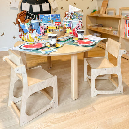 two Skoolhaus Chairs
