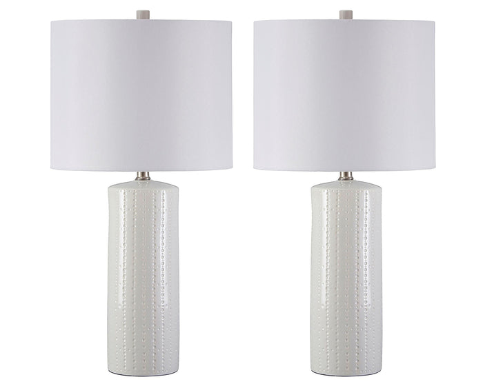 CERAMIC TABLE LAMP (2/CN)