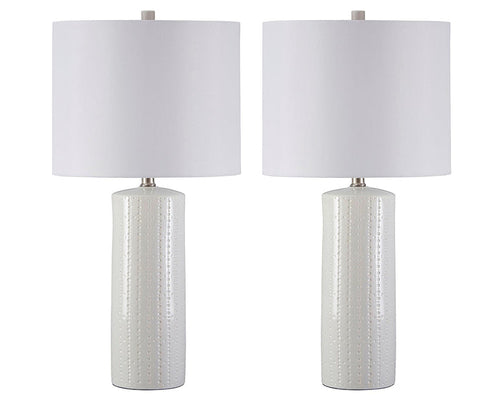 CERAMIC TABLE LAMP (2/CN)