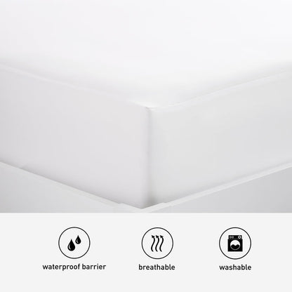 Bedgear - QUEEN MATTRESS SKIN ENCASEMENT - White Fabric - Protectors - Additional View 3