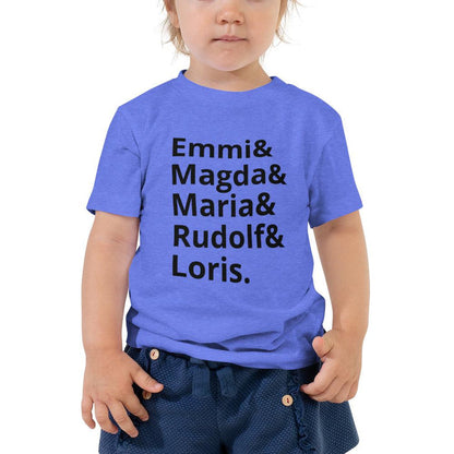 childrens shirt for pikler babies in blue