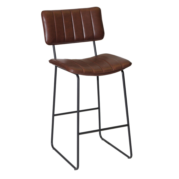 Steve Silver Furniture - Tribeca 30" Bar Chair - Dark Brown Wood - Stools - Additional View 6