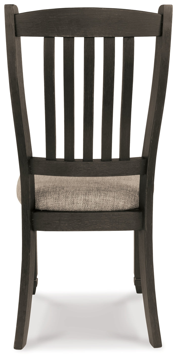 Ashley Furniture - Tyler Creek Upholstered Side Chair - Beige Fabric|Wood - Chairs - Additional View 5