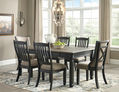 Ashley Furniture - Tyler Creek Upholstered Side Chair - Beige Fabric|Wood - Chairs - Additional View 9
