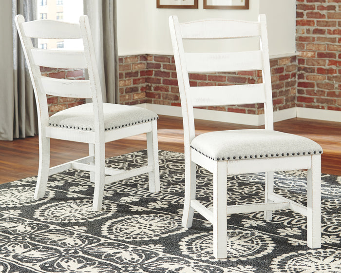 Ashley Furniture - pull from site - Beige Fabric|Wood - Chairs - Additional View 1