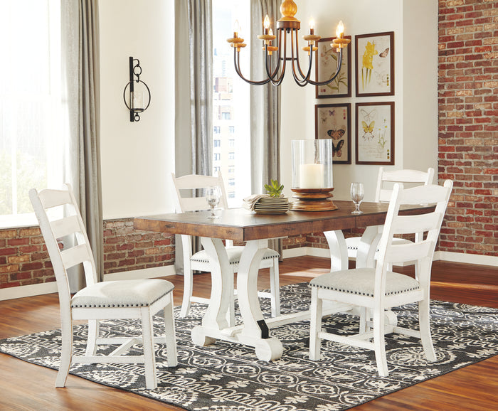 Ashley Furniture - pull from site - Beige Fabric|Wood - Chairs - Additional View 4