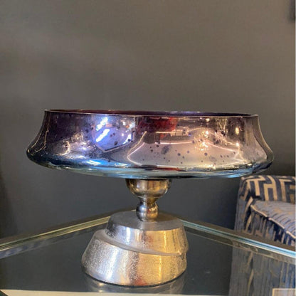 Vase silver base-Renaissance Design Studio