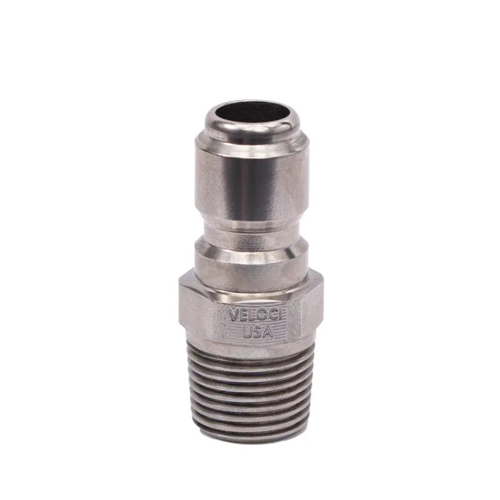 Veloci Prima SS QC Plug 3/8MPT