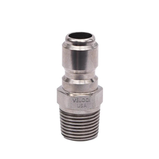Veloci Prima SS QC Plug 3/8MPT