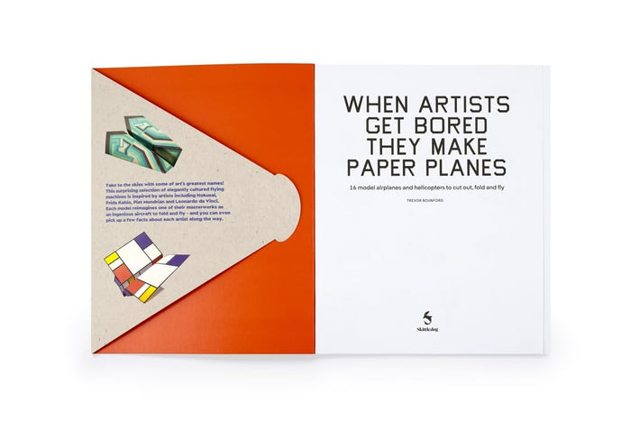 When Artists Get Bored... They Make Paper Planes