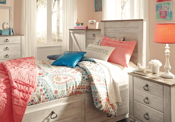 Willowton Twin Panel Headboard