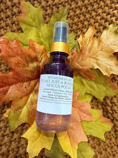 Witches Night Out Limited Edition Linen + Room Sprays