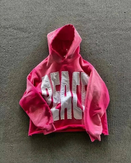 Y2K Gothic Skull Design Hoodie